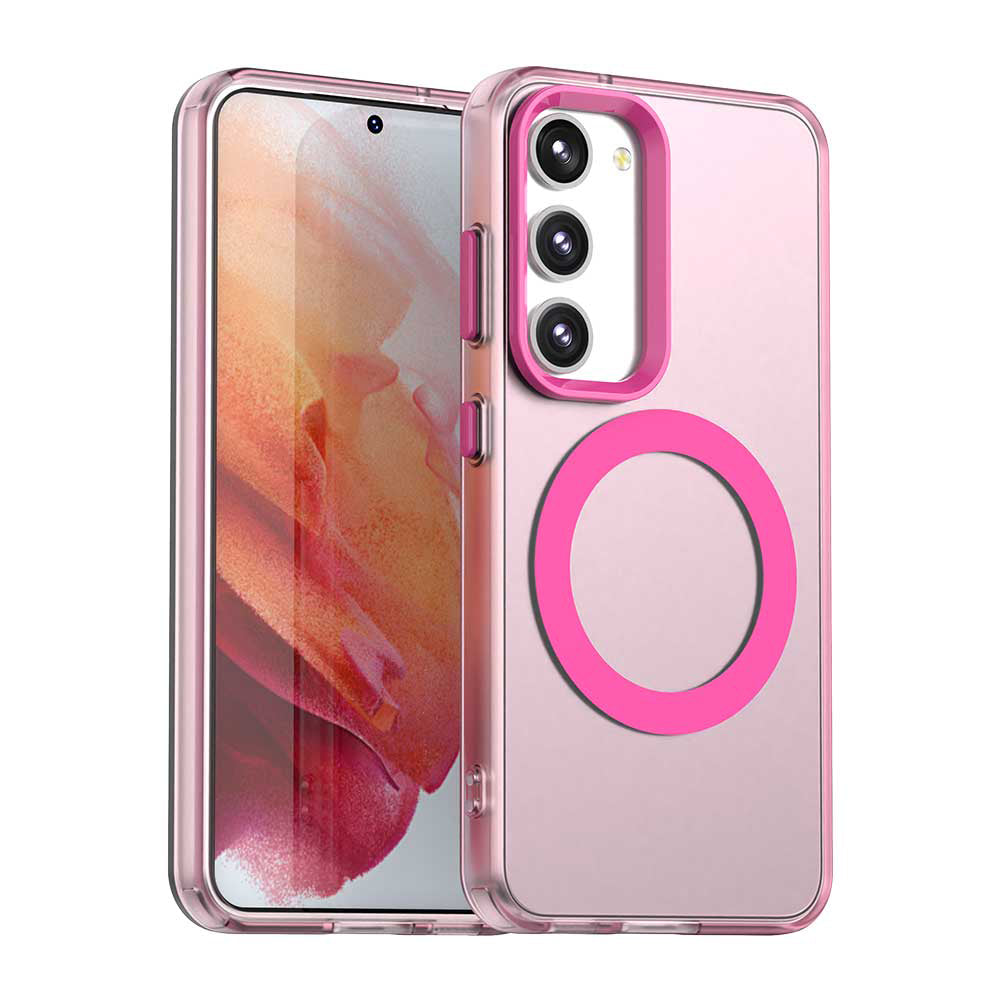 MagSafe Case for Samsung Galaxy S23+ S916, Techsuit, CandyCase, Pink