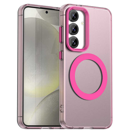MagSafe-Hülle für Samsung Galaxy S24 FE S721, Techsuit, CandyCase, Rosa