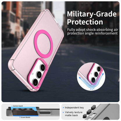 MagSafe-Hülle für Samsung Galaxy S24 FE S721, Techsuit, CandyCase, Rosa