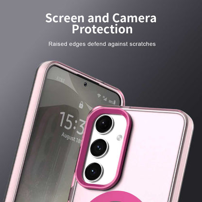 MagSafe-Hülle für Samsung Galaxy S24 FE S721, Techsuit, CandyCase, Rosa