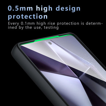 MagSafe-Hülle für Samsung Galaxy S24 FE S721, Techsuit, PureFrost, Satin Schwarz
