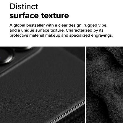 MagSafe-Hülle für Samsung Galaxy S25 Edge S937, Ringke, Onyx, Schwarz