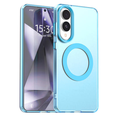 MagSafe-Hülle für Samsung Galaxy S25 Edge S937, Techsuit, CandyCase, Blau
