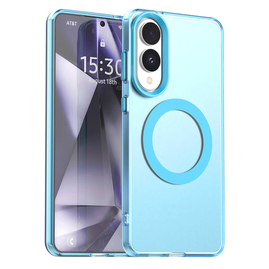MagSafe-Hülle für Samsung Galaxy S25 Edge S937, Techsuit, CandyCase, Blau
