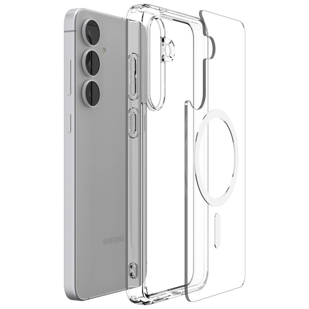 MagSafe-Hülle für Samsung Galaxy S25 FE, Spigen, Ultra Hybrid, Weiß ACS10027