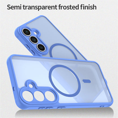 MagSafe-Hülle für Samsung Galaxy S25 FE, Techsuit, HaloFrost II, Blau