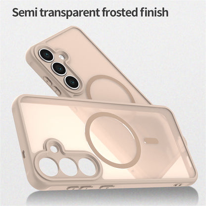 MagSafe-Hülle für Samsung Galaxy S25 FE, Techsuit, HaloFrost II, Gold