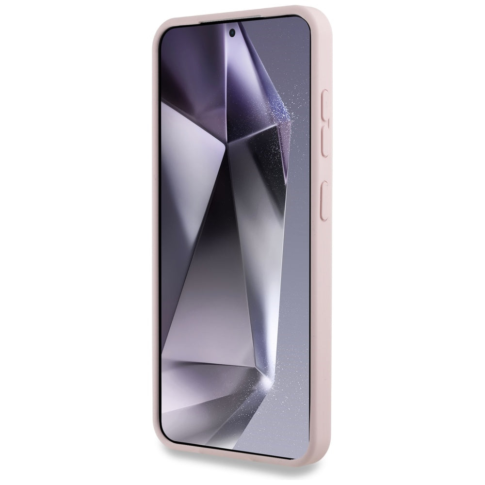 MagSafe Hülle für Samsung Galaxy S25+ S936, Karl Lagerfeld, Silicone Double Heads, Rosa