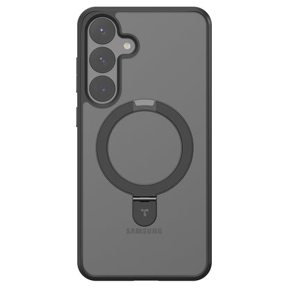 MagSafe Hülle für Samsung Galaxy S25+ S936, Torras, Ostand, Schwarz
