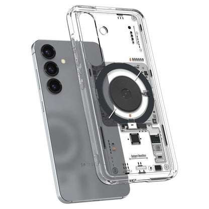 MagSafe Case for Samsung Galaxy S25 S931, Spigen, Ultra Hybrid Neo One, Transparent ACS09470