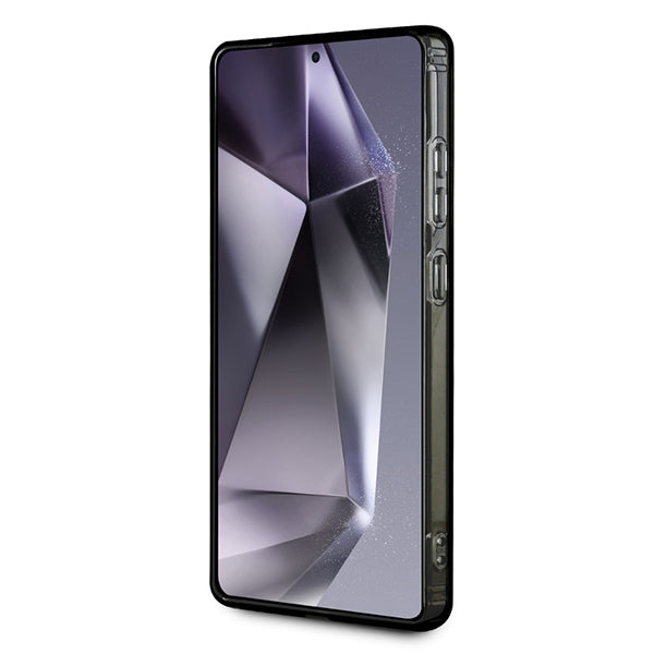 MagSafe Hülle für Samsung Galaxy S25 Ultra S938, Karl Lagerfeld, IML Monogramm Karl & Choupette's Köpfe, Schwarz