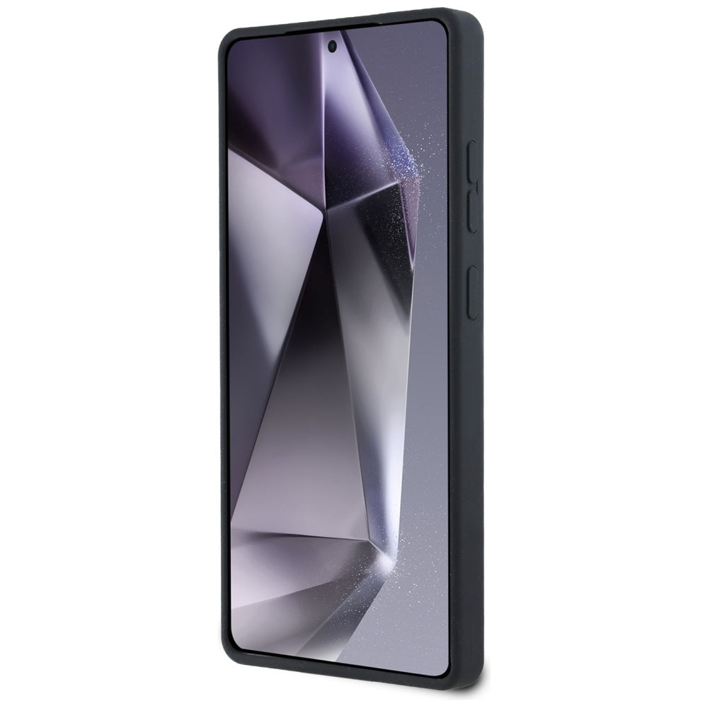 MagSafe Hülle für Samsung Galaxy S25 Ultra S938, Karl Lagerfeld, Silicone Double Heads, Schwarz