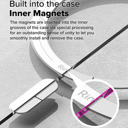 MagSafe-Hülle für Samsung Galaxy S25 Ultra S938, Ringke, Fusion, Matt Transparent