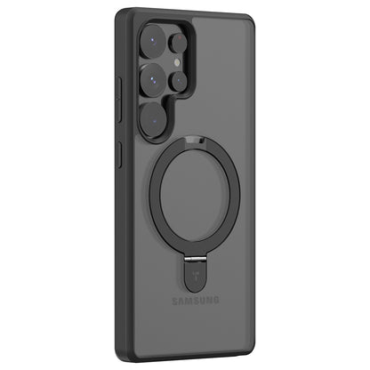 MagSafe-Hülle für Samsung Galaxy S25 Ultra S938, Torras, Ostand, Schwarz
