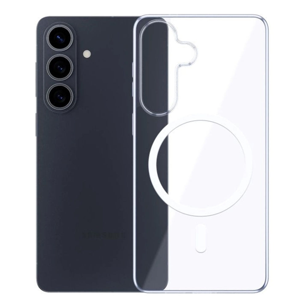 MagSafe Hülle für Samsung Galaxy S26, 3MK, Clear MagCase, Transparent