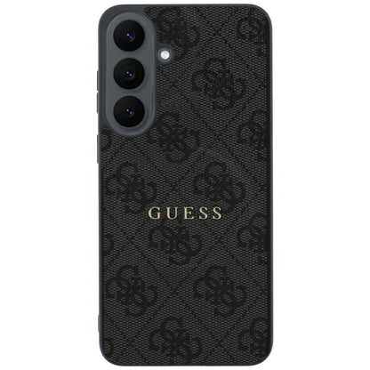 MagSafe-Hülle für Samsung Galaxy S26 FE S741, Guess, 4G Embossed Ring Classic Logo, Schwarz