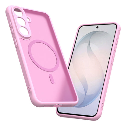 MagSafe-Hülle für Samsung Galaxy S26 FE S741, Techsuit, HaloFrost II, Rosa