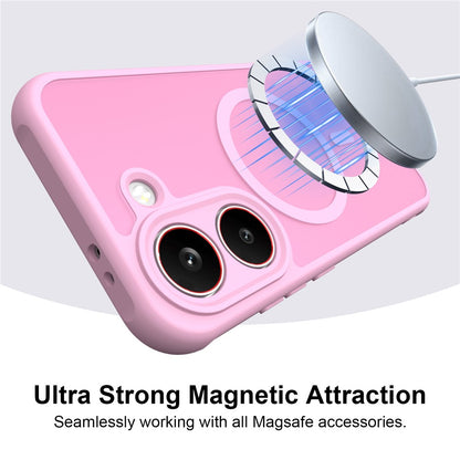 MagSafe-Hülle für Samsung Galaxy S26 FE S741, Techsuit, HaloFrost II, Rosa