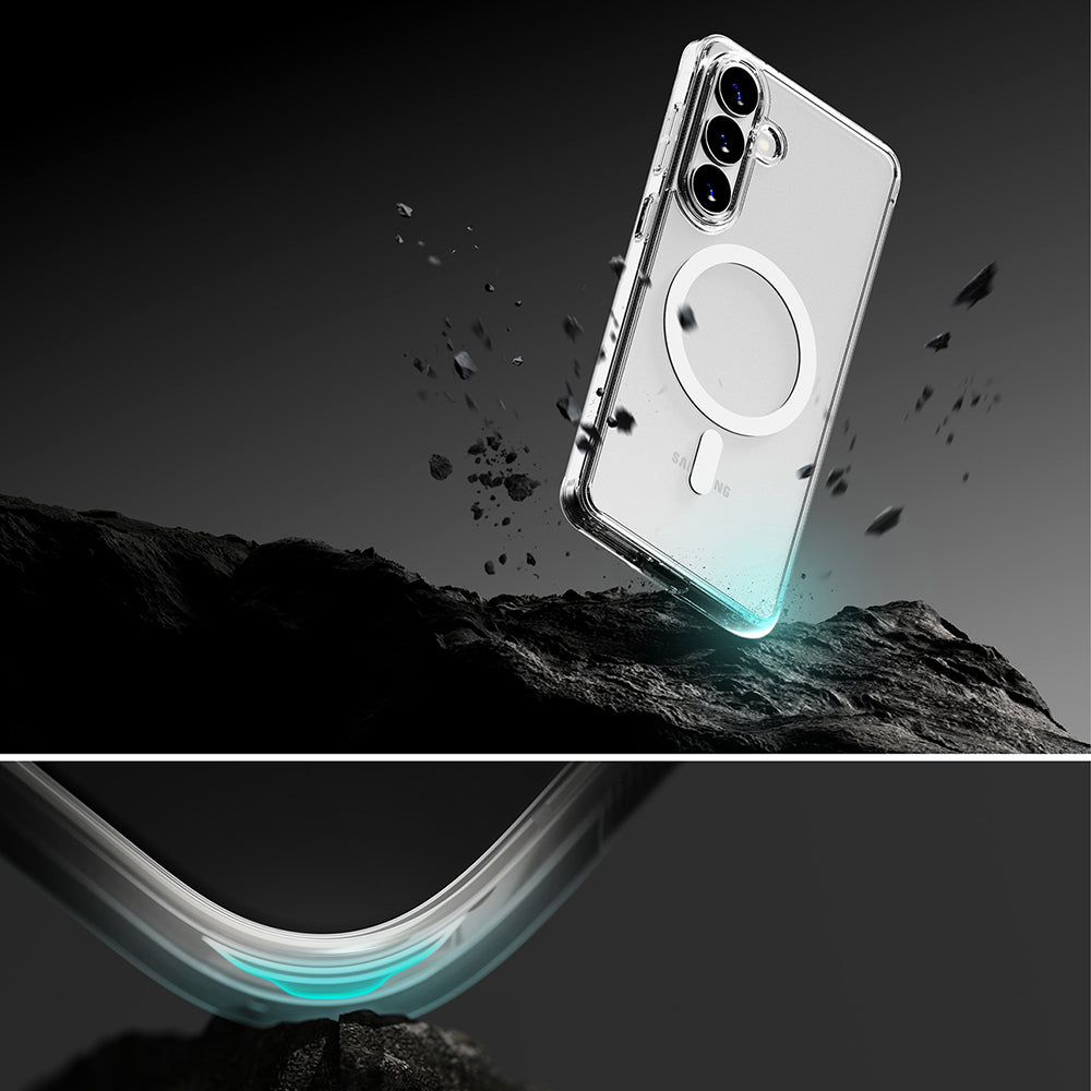 MagSafe Hülle für Samsung Galaxy S26 Plus S947, Ringke, Fusion, Transparent