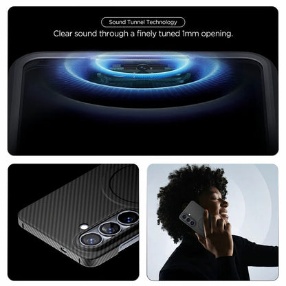 MagSafe-Hülle für Samsung Galaxy S26 Plus S947, Spigen, Air Skin, Schwarz