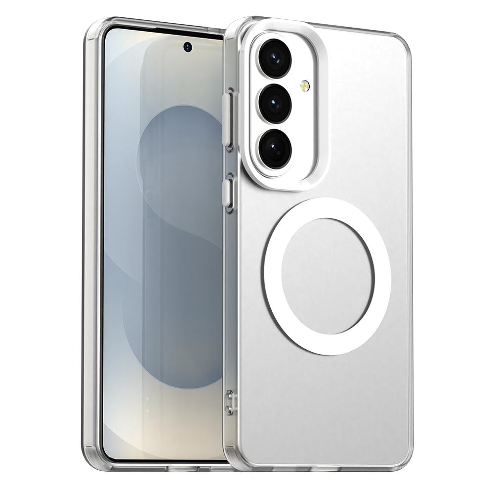 MagSafe Case for Samsung Galaxy S26 Plus, Techsuit, CandyCase, White