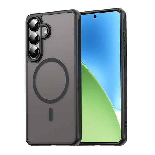 MagSafe Hülle für Samsung Galaxy S26 Plus, Techsuit, HaloFrost II, Schwarz