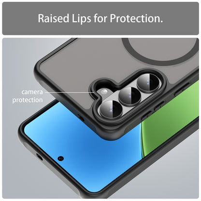MagSafe Hülle für Samsung Galaxy S26 Plus, Techsuit, HaloFrost II, Schwarz