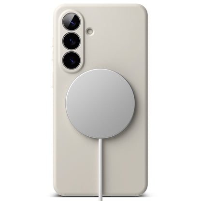 MagSafe Case for Samsung Galaxy S26 S942, Ringke, Silicone, Cream