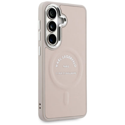 MagSafe-Hülle für Samsung Galaxy S26 S942, Karl Lagerfeld, Karl RSG Logo, Rosa