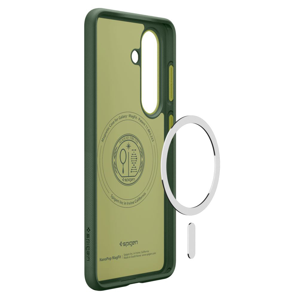 MagSafe Hülle für Samsung Galaxy S26 S942, Spigen, Caseology Nano Pop, Grün ACS11067
