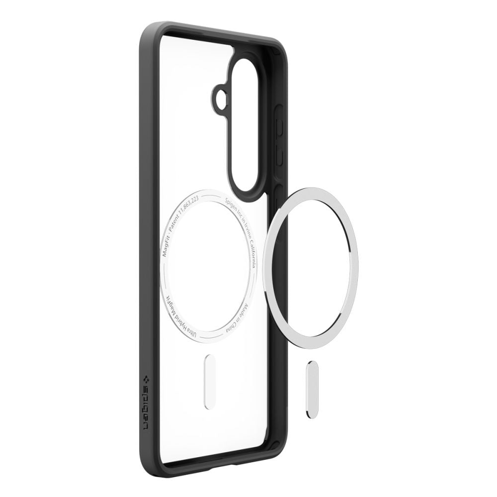 MagSafe Hülle für Samsung Galaxy S26 S942, Spigen, Ultra Hybrid, Mattschwarz ACS10735