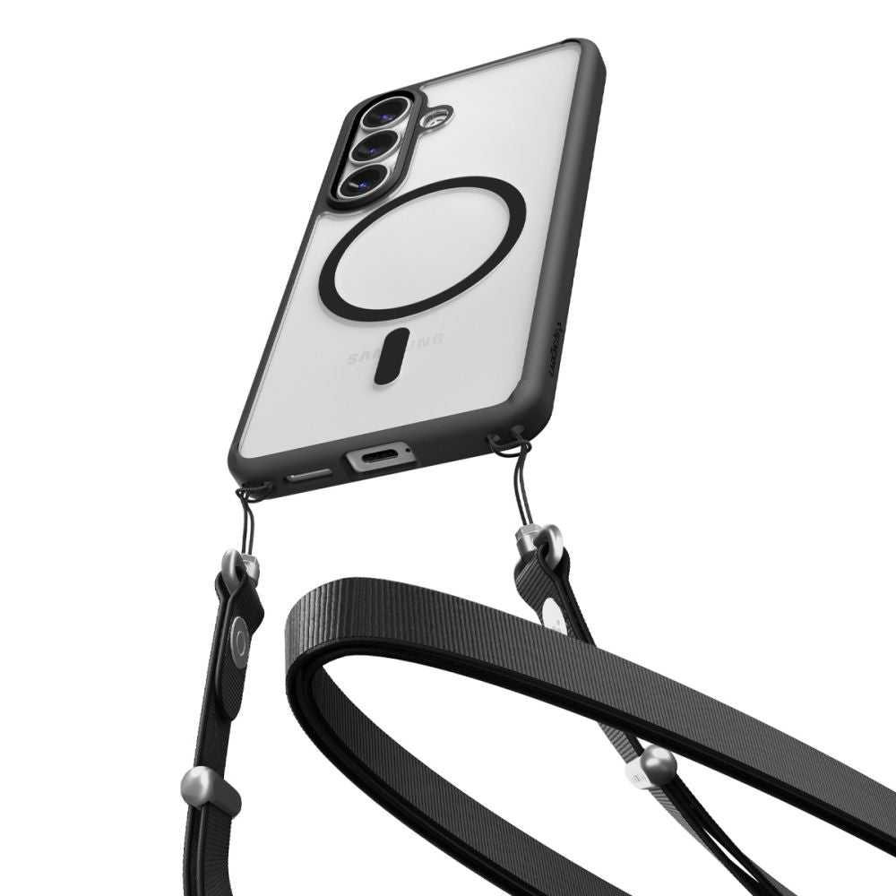 MagSafe Hülle für Samsung Galaxy S26 S942, Spigen, Ultra Hybrid, Mattschwarz ACS10735