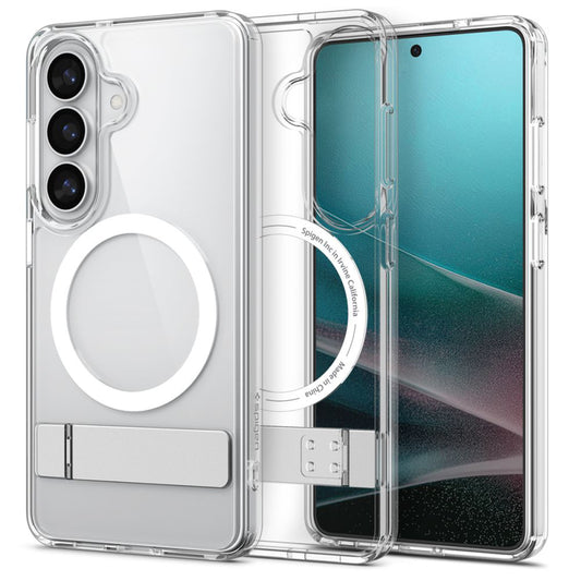 MagSafe Hülle für Samsung Galaxy S26 S942, Spigen, Ultra Hybrid S, Transparent Weiß ACS11061