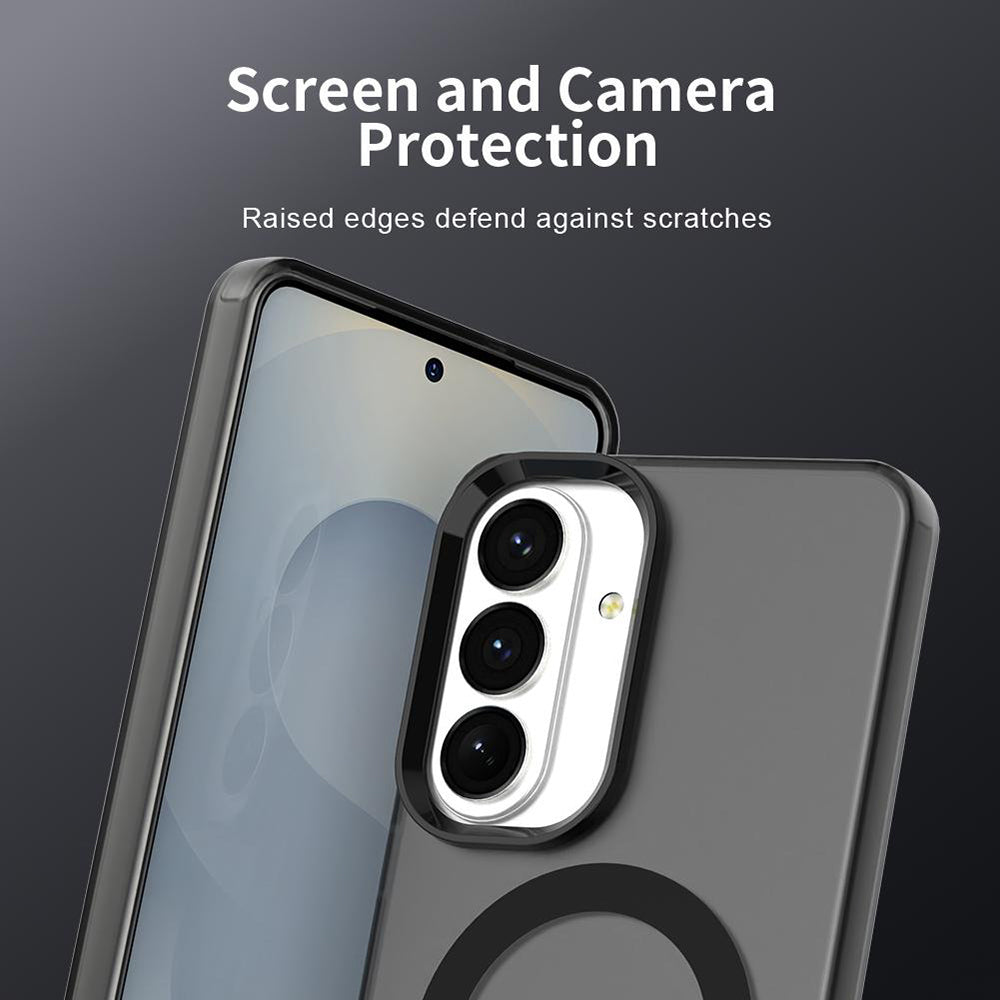 MagSafe Hülle für Samsung Galaxy S26, Techsuit, CandyCase, Schwarz