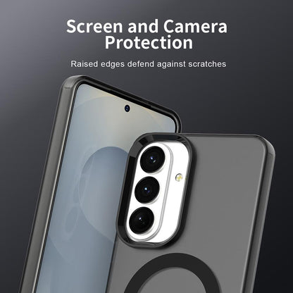 MagSafe Hülle für Samsung Galaxy S26, Techsuit, CandyCase, Schwarz