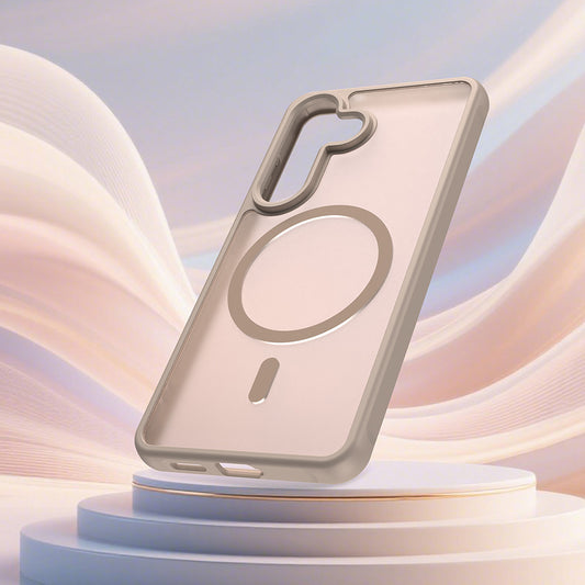 MagSafe Hülle für Samsung Galaxy S26, Techsuit, HaloFrost II, Gold