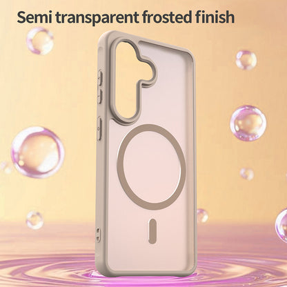 MagSafe Hülle für Samsung Galaxy S26, Techsuit, HaloFrost II, Gold