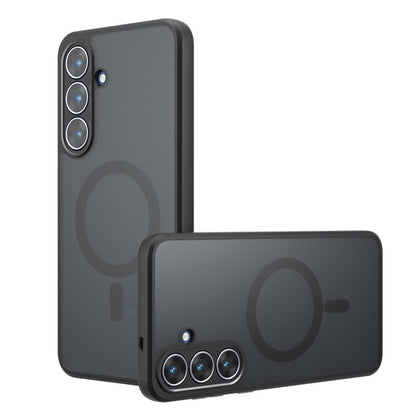 MagSafe Hülle für Samsung Galaxy S26, Techsuit, PureFrost, Satinschwarz