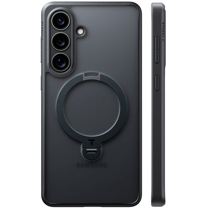 MagSafe Hülle für Samsung Galaxy S26, Torras, Ostand Spin, Schwarz