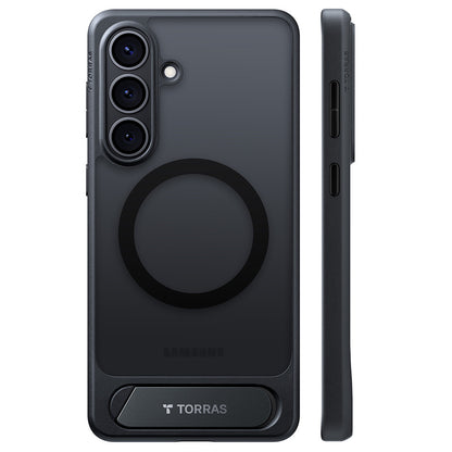 MagSafe Hülle für Samsung Galaxy S26, Torras, Pstand, Schwarz