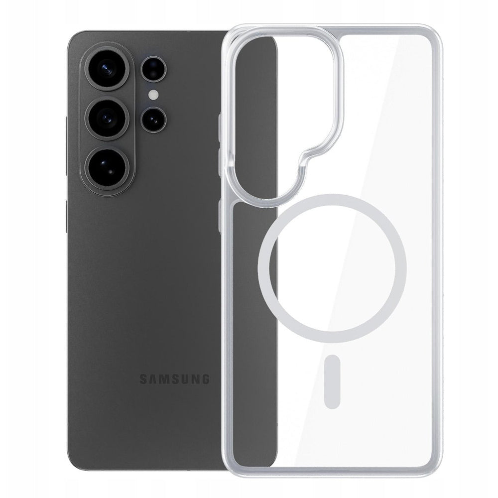 MagSafe Hülle für Samsung Galaxy S26 Ultra, 3MK, Armor MagCase, Transparent