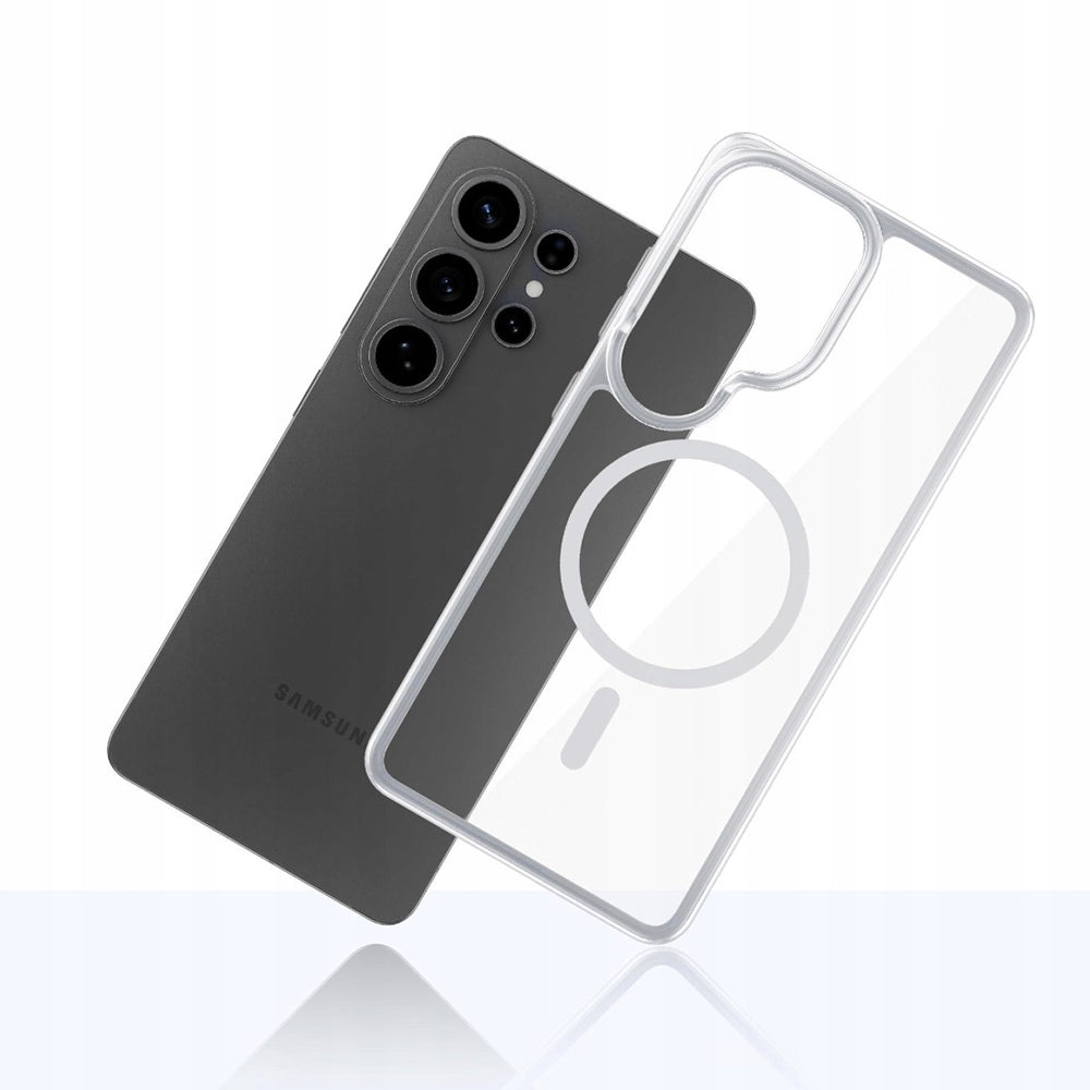 MagSafe Hülle für Samsung Galaxy S26 Ultra, 3MK, Armor MagCase, Transparent