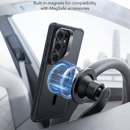 MagSafe Hülle für Samsung Galaxy S26 Ultra, ESR, Classic Hybrid Kickstand, Satinschwarz