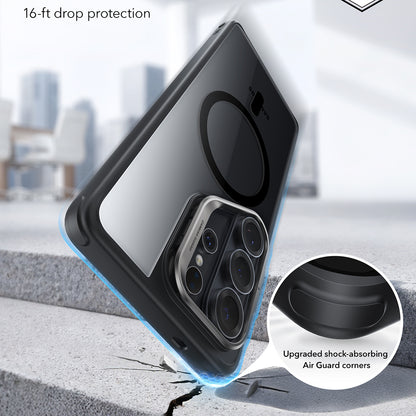 MagSafe Hülle für Samsung Galaxy S26 Ultra, ESR, Classic Hybrid Kickstand, Schwarz Transparent