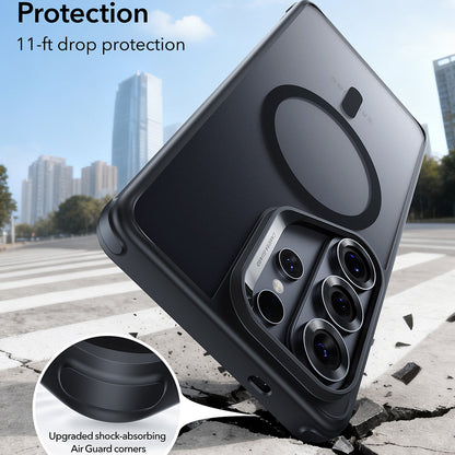 MagSafe Hülle für Samsung Galaxy S26 Ultra, ESR, Classic Hybrid, Satinschwarz