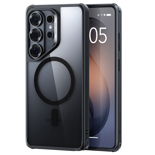 MagSafe Hülle für Samsung Galaxy S26 Ultra, ESR, Classic Hybrid, Schwarz Transparent