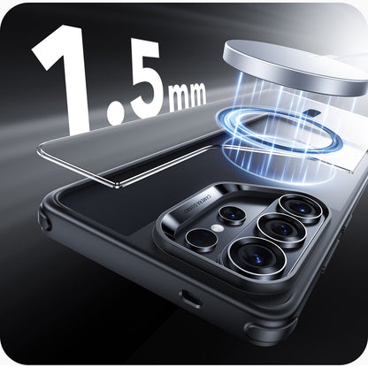 MagSafe Hülle für Samsung Galaxy S26 Ultra, ESR, Classic Hybrid, Schwarz Transparent