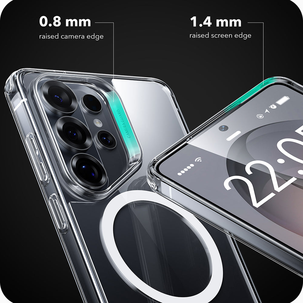 MagSafe Hülle für Samsung Galaxy S26 Ultra, ESR, Classic Hybrid, Transparent