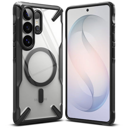 MagSafe Hülle für Samsung Galaxy S26 Ultra, Ringke, Fusion X, Schwarz