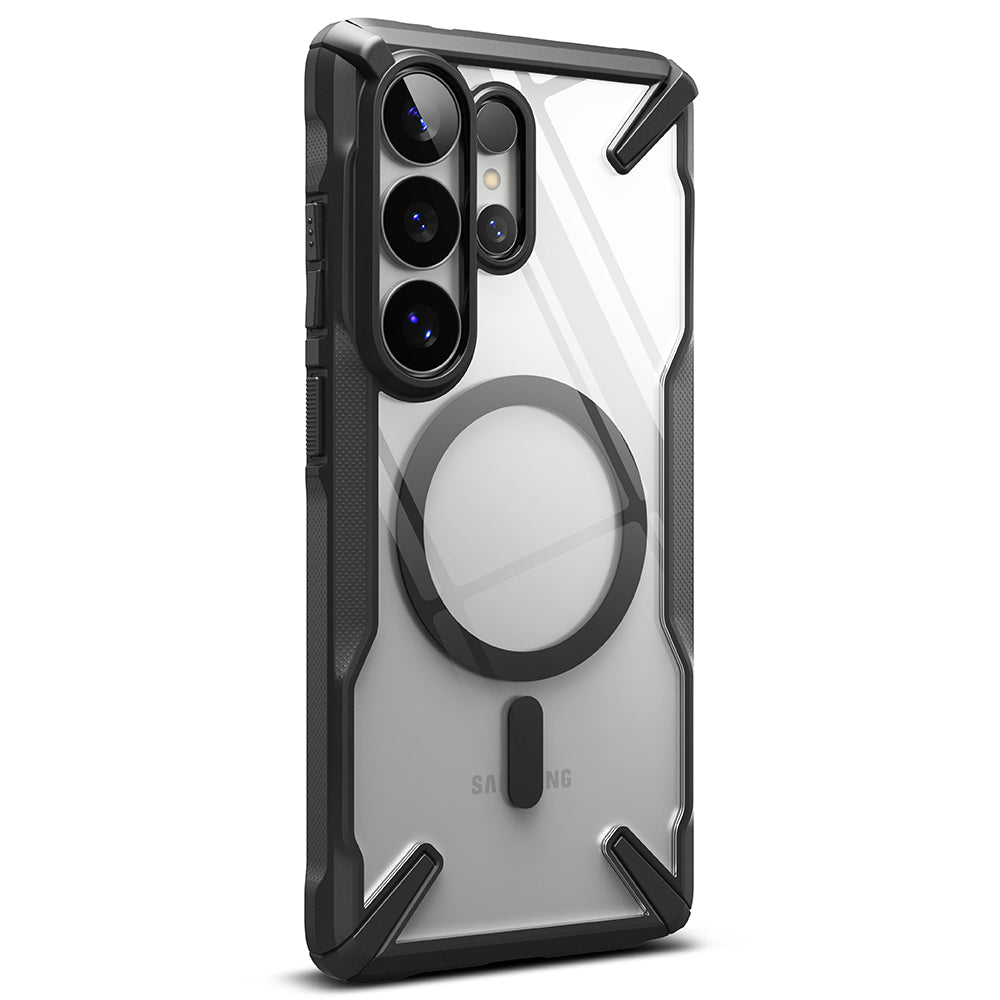 MagSafe Hülle für Samsung Galaxy S26 Ultra, Ringke, Fusion X, Schwarz